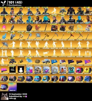 323-Skin Fortnite Account | Black Knight, Sparkle Specialist, Blue Squire, Royale Knight | PC