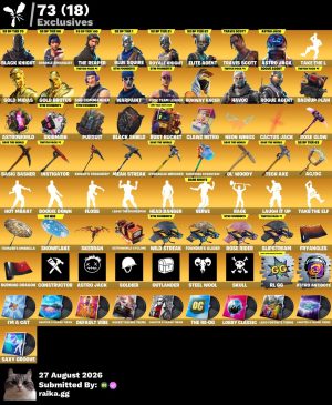 100-Skin OG Fortnite Account | Black Knight, Sparkle Specialist, Blue Squire, Royale Knight | PC