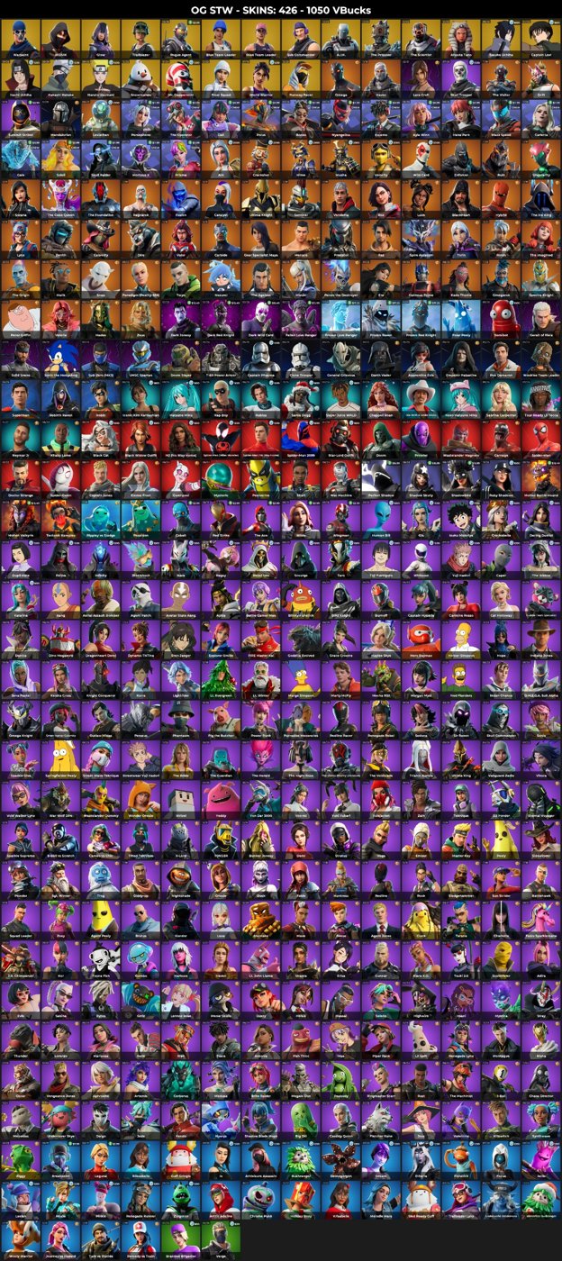 426-Skin OG Fortnite Account | IKONIK, Glow, Havoc, Skull Trooper | PC/PSN/Xbox