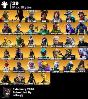 Fortnite account 148-Skin OG Fortnite Account | Black Knight, Sparkle Specialist, Blue Squire, Royale Knight | PC