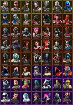 112-Skin Fortnite Account | Blue Squire, Royale Knight, IKONIK, The Reaper | PC/PSN/Xbox