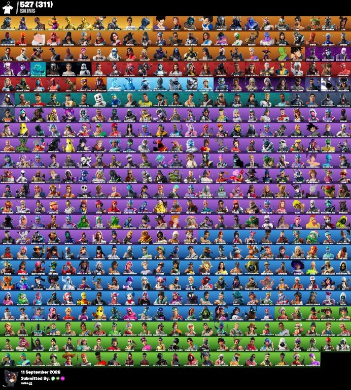 Fortnite account 527-Skin Fortnite Account | Travis Scott, Minty | PC/PSN/Xbox