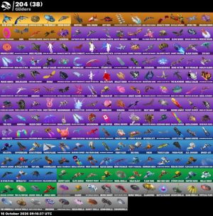 496-Skin Fortnite Account | Travis Scott, Wildcat, Renegade Raider, Kratos | PC/Xbox