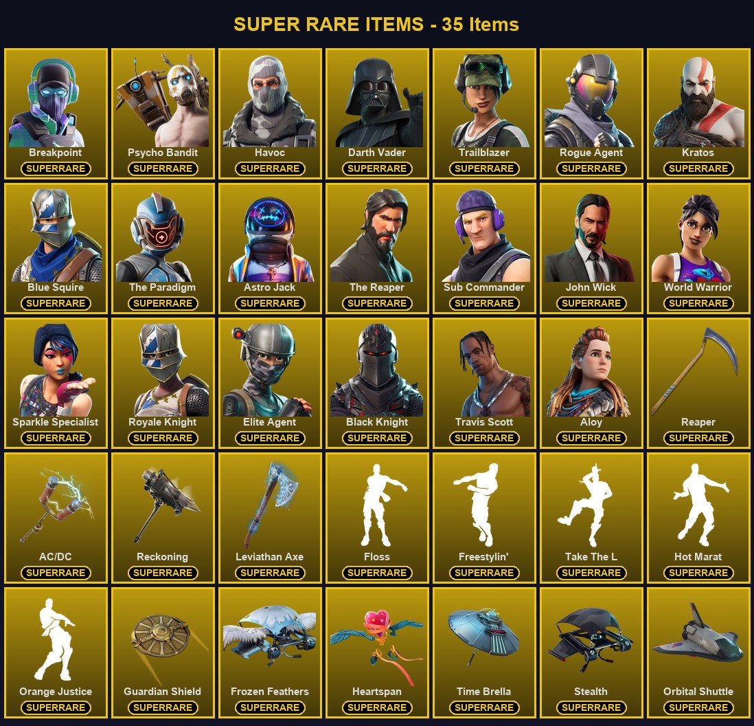 Fortnite account 662-Skin Fortnite Account | Black Knight, Sparkle Specialist, Blue Squire, Royale Knight | PC/PSN