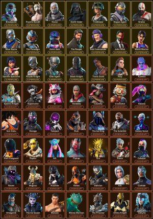 662-Skin Fortnite Account | Black Knight, Sparkle Specialist, Blue Squire, Royale Knight | PC/PSN