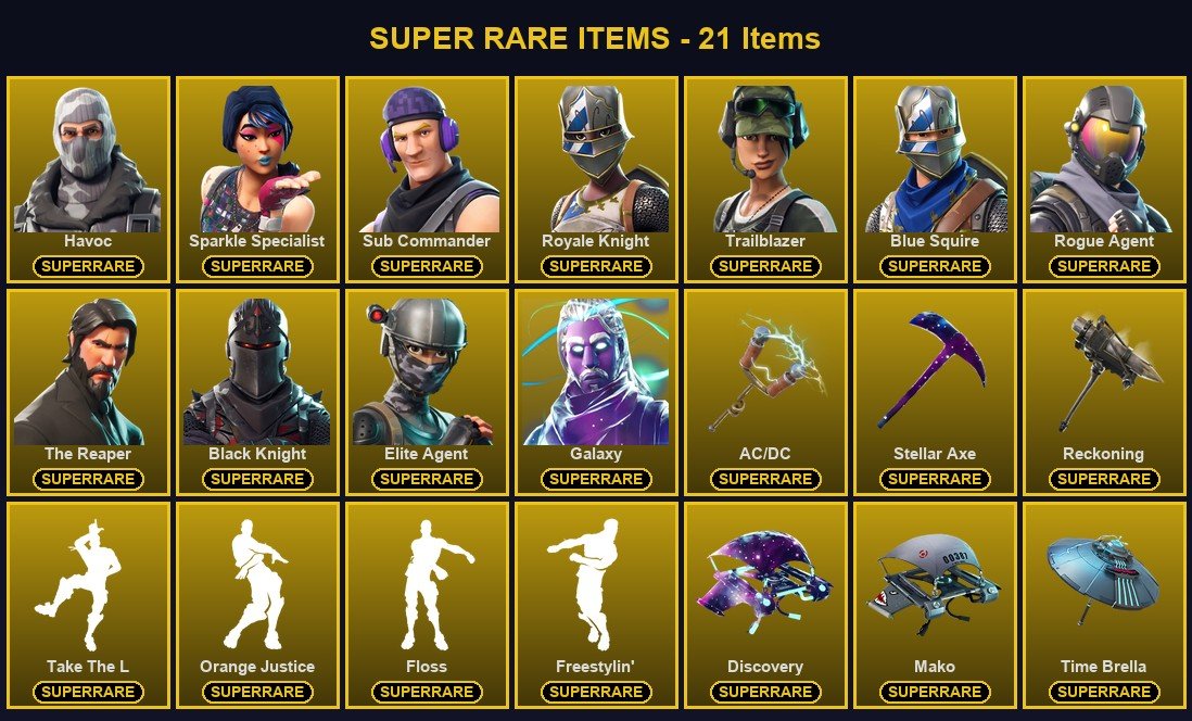 33-Skin Fortnite Account | Black Knight, Sparkle Specialist, Blue Squire, Royale Knight | PC/PSN/Xbox
