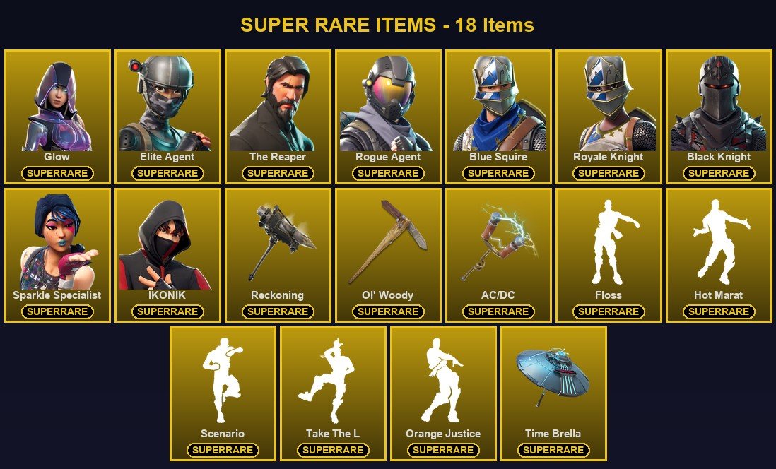 51-Skin Fortnite Account | Black Knight, Sparkle Specialist, Blue Squire, Royale Knight | PC/PSN/Xbox