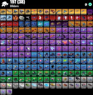519-Skin OG Fortnite Account | Blue Squire, Royale Knight, Travis Scott, Royale Bomber | PC/PSN