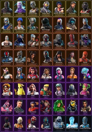 99-Skin Fortnite Account | Black Knight, Sparkle Specialist, Blue Squire, Royale Knight | PC/PSN/Xbox