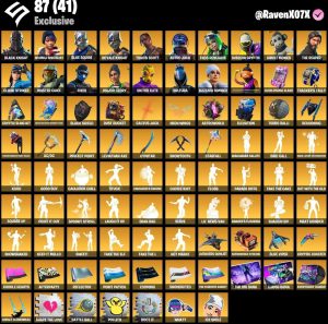 402-Skin Fortnite Account | Black Knight, Sparkle Specialist, Blue Squire, Royale Knight | PC/PSN