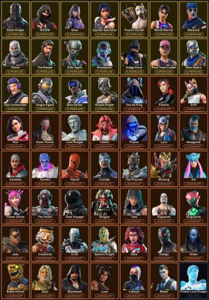 347-Skin Fortnite Account | Black Knight, Blue Squire, IKONIK, Glow | PC/PSN/Xbox