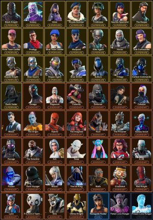 326-Skin Fortnite Account | Black Knight, Blue Squire, Galaxy, Glow | PC/PSN/Xbox