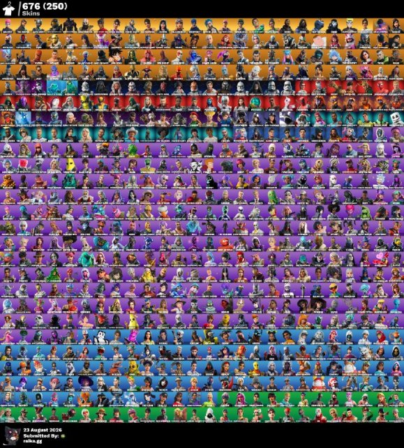 Fortnite account 676-Skin OG Fortnite Account | The Reaper, Wildcat, Elite Agent, Renegade Raider | PC/PSN/Xbox