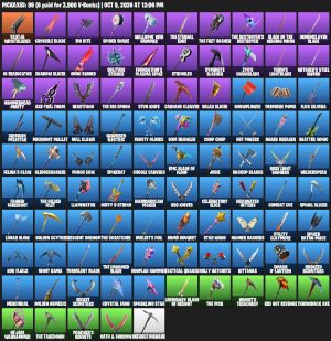 Fortnite account screenshot