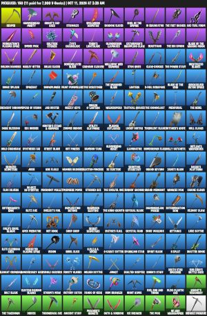 Fortnite account screenshot