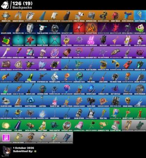 Fortnite account screenshot