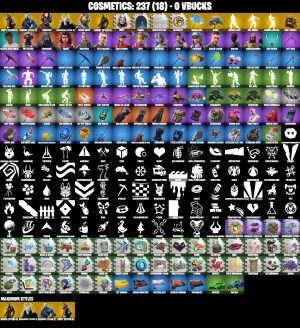 Fortnite account screenshot