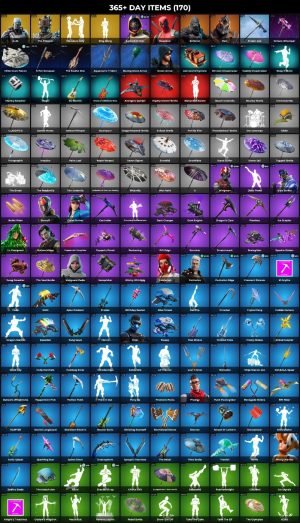 Fortnite account screenshot
