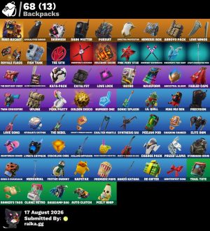 Fortnite account screenshot