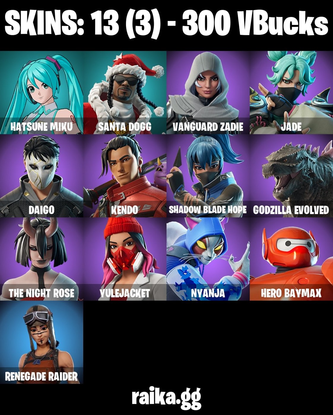 Fortnite account Fortnite account screenshot