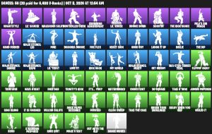 Fortnite account screenshot