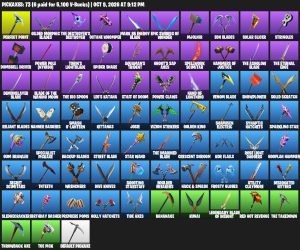 Fortnite account screenshot