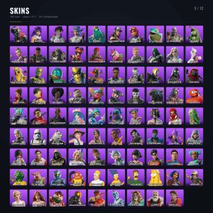 Fortnite account screenshot