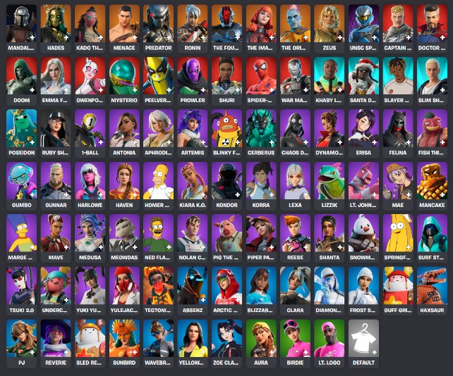 Fortnite account Fortnite account screenshot