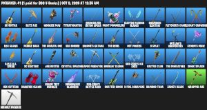 Fortnite account screenshot