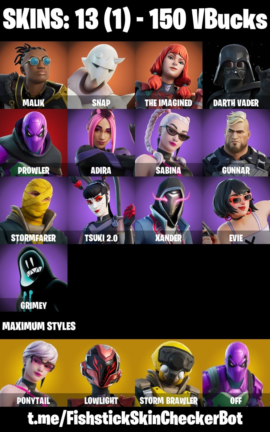 Fortnite account Fortnite account screenshot