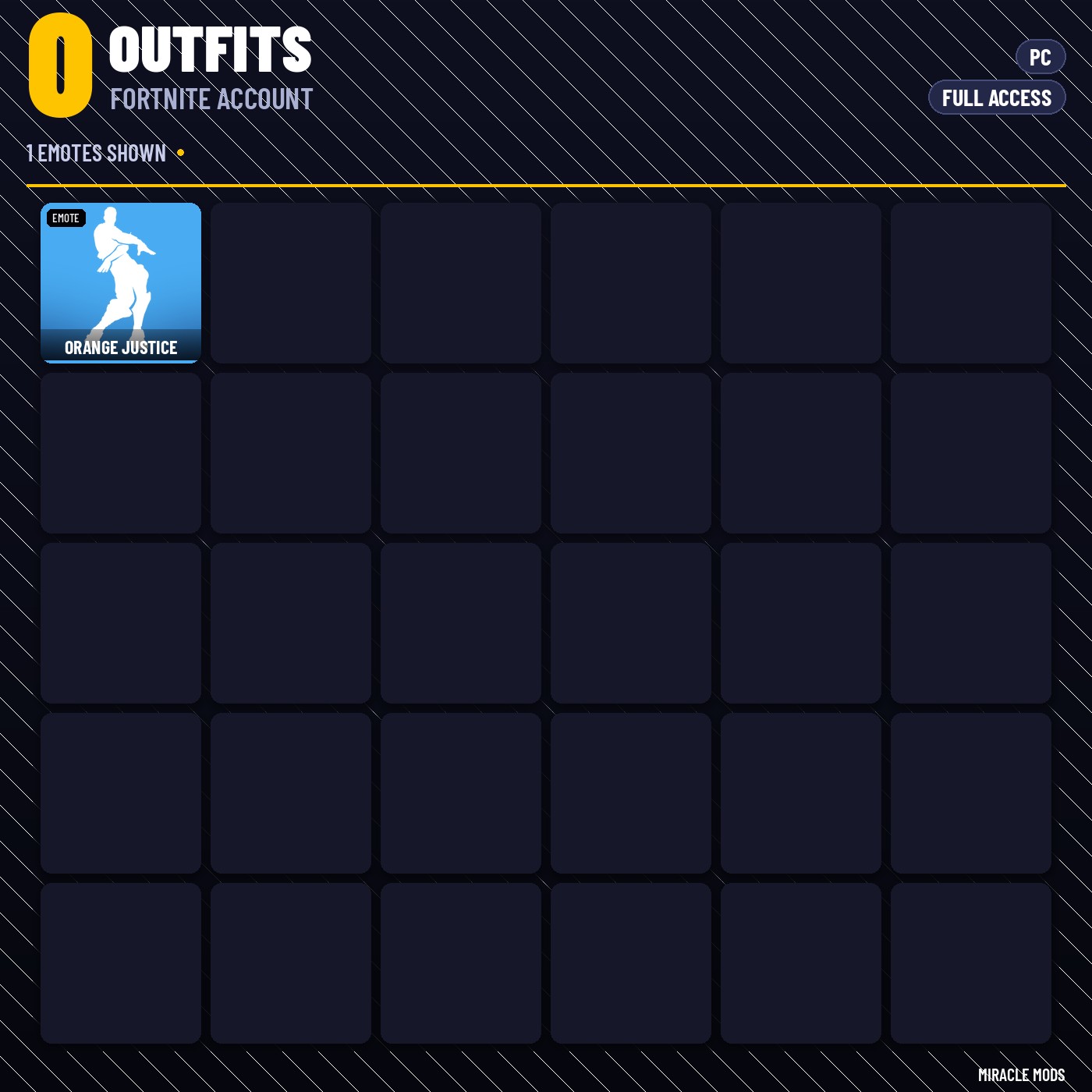 Fortnite account Fortnite account screenshot