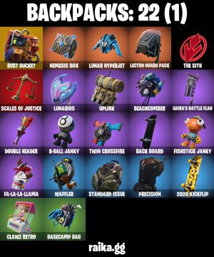 Fortnite account screenshot