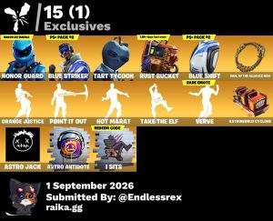 Fortnite account screenshot