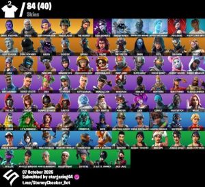 Fortnite account screenshot