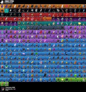 Fortnite account screenshot
