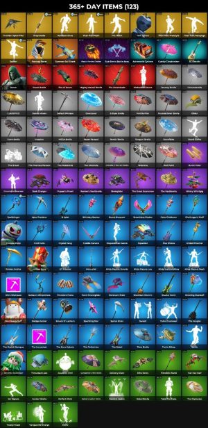 Fortnite account locker screenshot