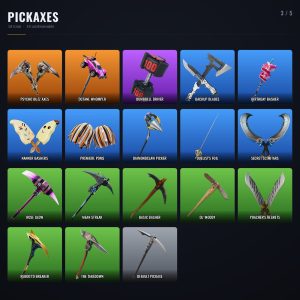 Fortnite account locker screenshot