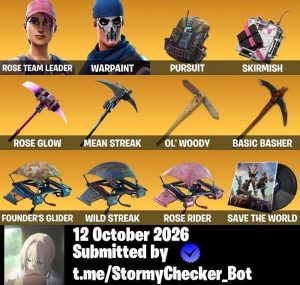 Fortnite account locker screenshot