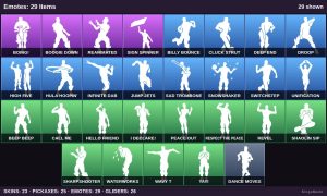 Fortnite account locker screenshot