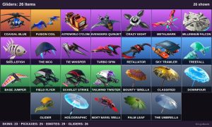 Fortnite account locker screenshot