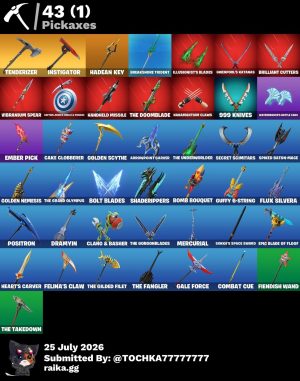 Fortnite account locker screenshot