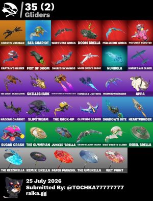 Fortnite account locker screenshot