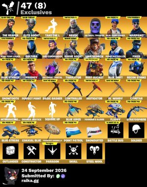 Fortnite account locker screenshot