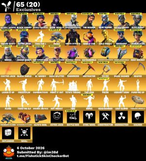 Fortnite account locker screenshot