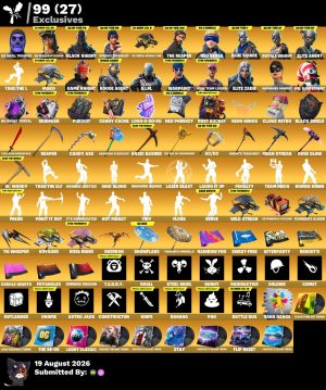 Fortnite account locker screenshot