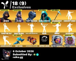 Fortnite account 106-Skin Fortnite Account | IKONIK, Glow, Tart Tycoon, Surf Strider | PC/PSN/Xbox/Switch/Mobile