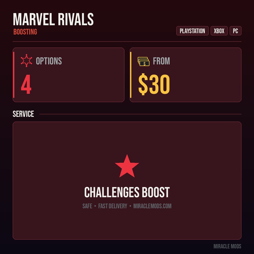 Marvel Rivals Challenges Boost