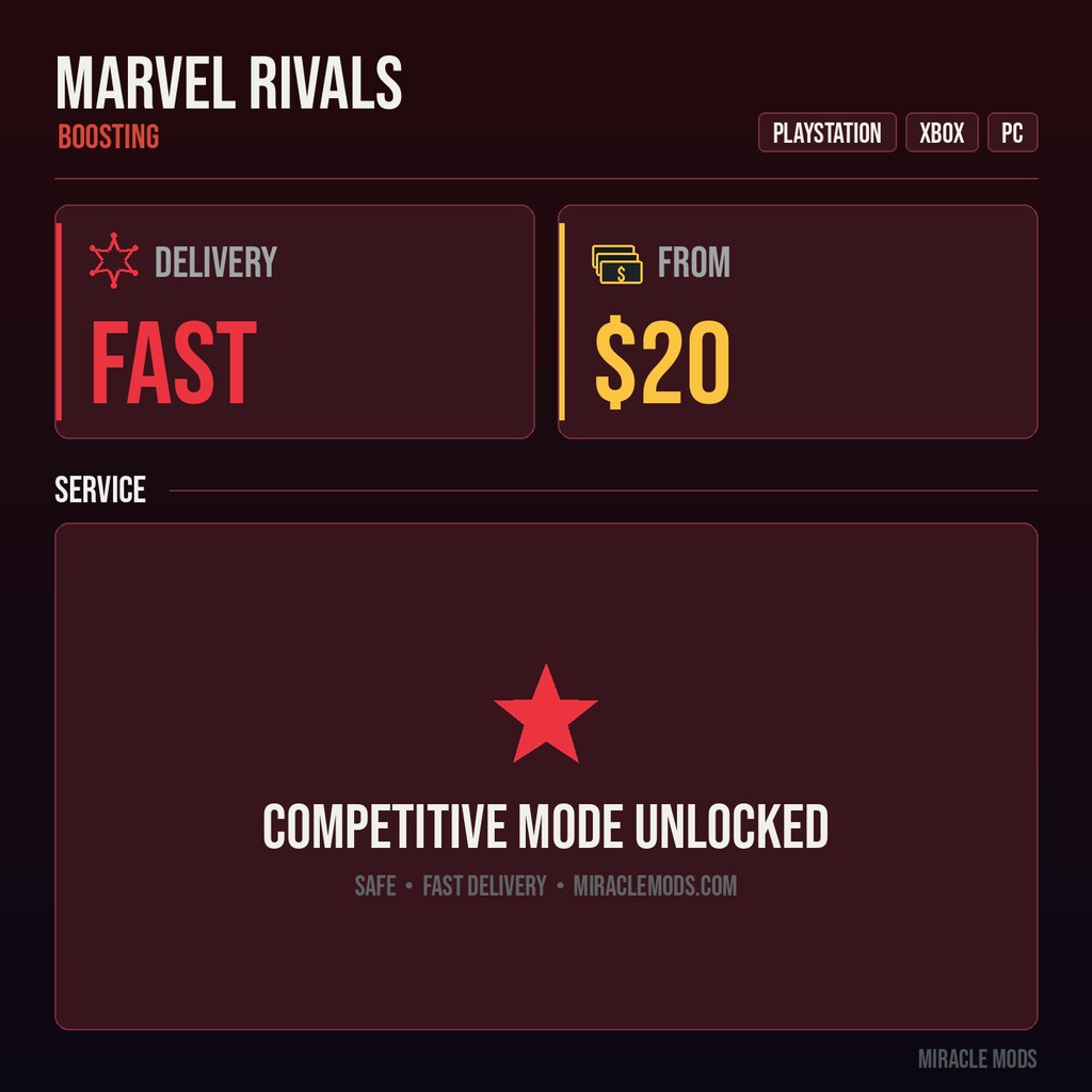 Marvel Rivals Competitive Mode Unlocked
