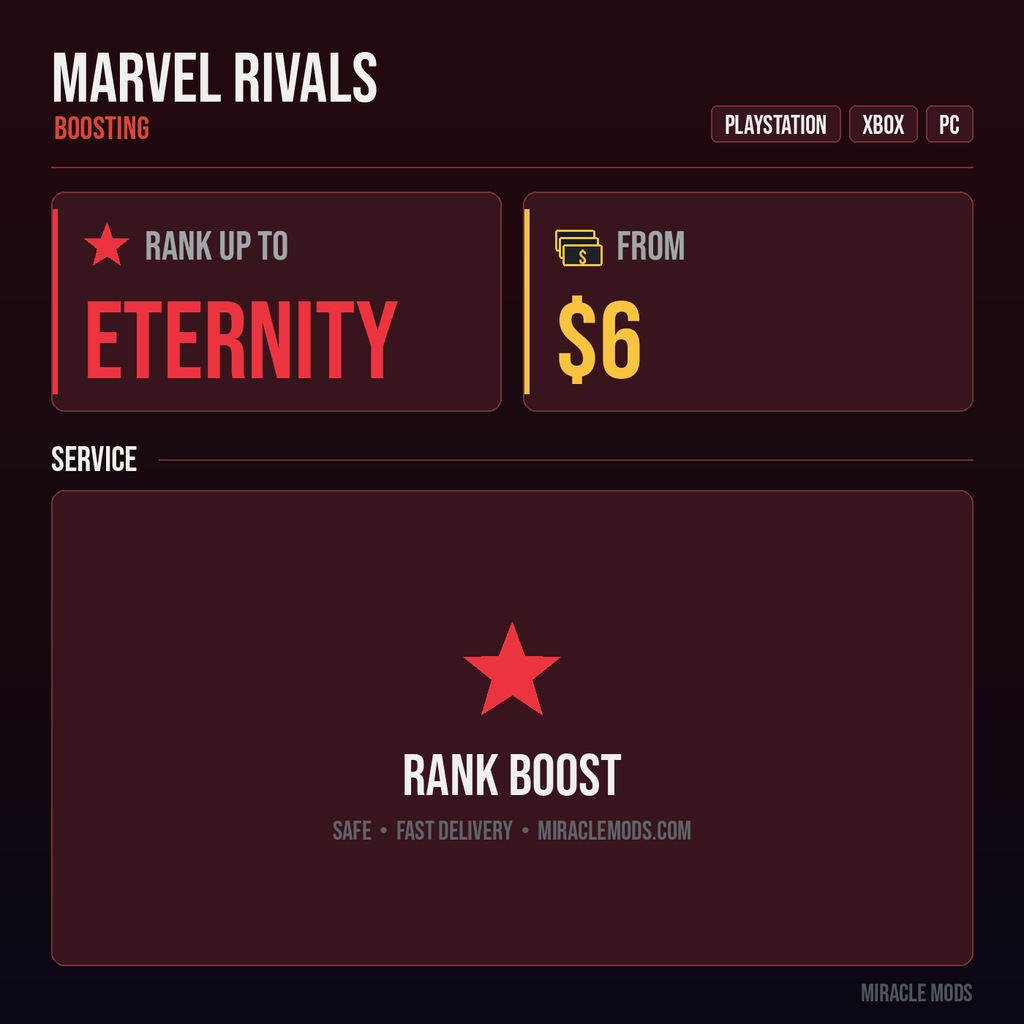 Marvel Rivals Rank Boost
