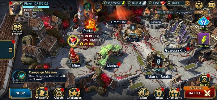 Raid Shadow Legends account